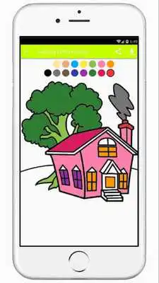 Play Coloring Pretty Houses