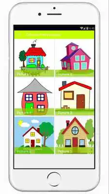 Play Coloring Pretty Houses