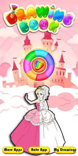Play Coloring Princess  and enjoy Coloring Princess with UptoPlay