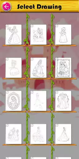 Play Coloring Princess as an online game Coloring Princess with UptoPlay