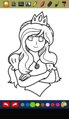 Play coloring princess Play coloring princess