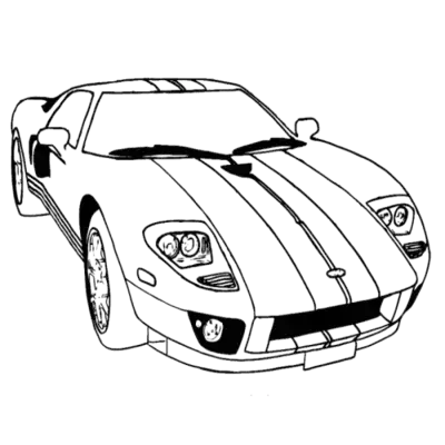 Play Coloring Racing Car