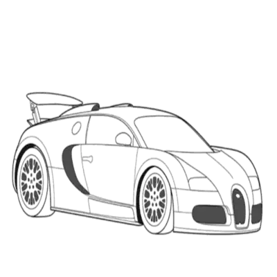 Play Coloring Racing Car