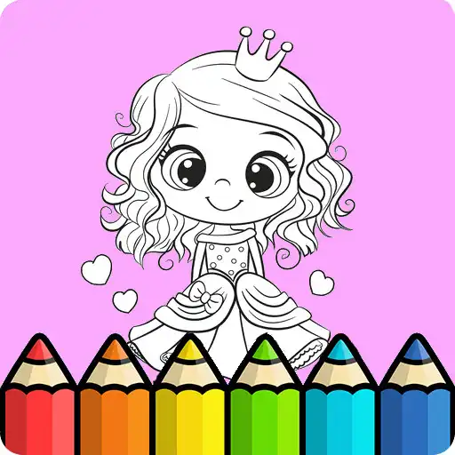 Play coloring rainbow princess APK Play coloring rainbow princess APK