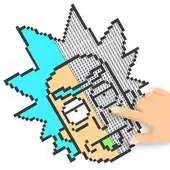 Free play online Coloring Rick-and morty APK
