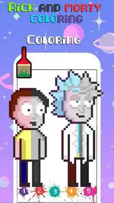 Play Coloring Rick-and morty