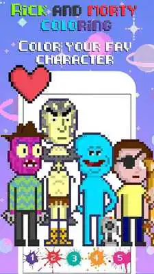Play Coloring Rick-and morty