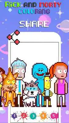 Play Coloring Rick-and morty
