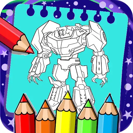 Play Coloring Robots Heroes APK