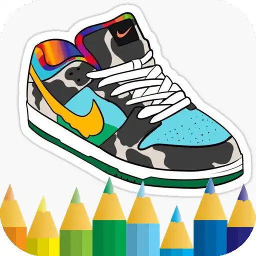 Play coloring sneakers APK