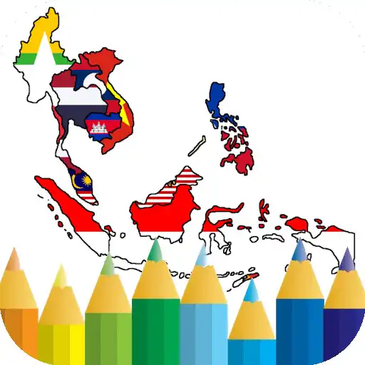 Play coloring southeast asia flag APK Play coloring southeast asia flag APK