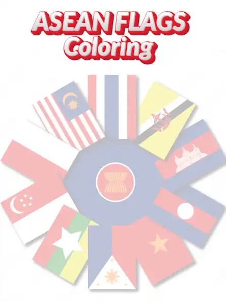 Play coloring southeast asia flag  and enjoy coloring southeast asia flag with UptoPlay