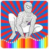 Free play online coloring spiderman game APK Free play online coloring spiderman game APK
