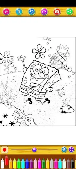 Play Coloring Sponge And Sea Animal  and enjoy Coloring Sponge And Sea Animal with UptoPlay