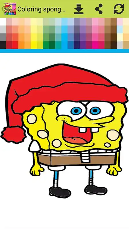 Play Coloring Spongebob page for kids free