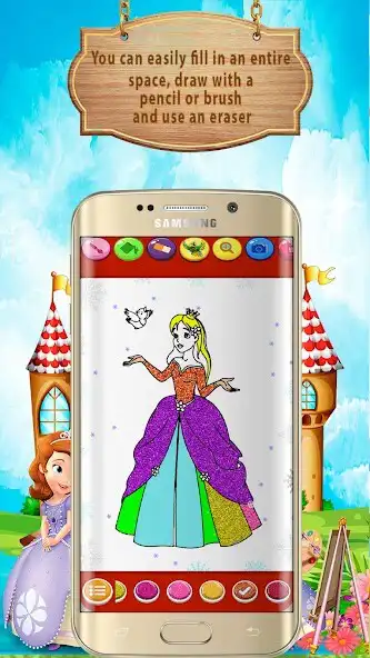 Play Colorings princess Book as an online game online Colorings princess Book with UptoPlay Play Colorings princess Book as an online game Colorings princess Book with UptoPlay