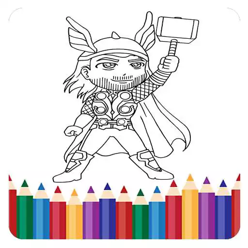 Play Coloring Superhero APK