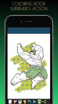 Play Coloring Superhero