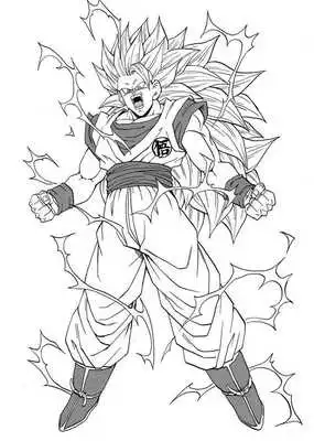 Play Coloring Super Saiyan 2