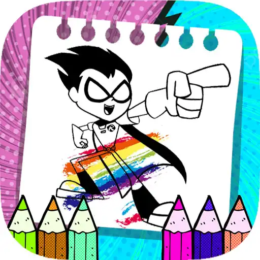 Play Coloring Teen Titan GO Cartoon APK