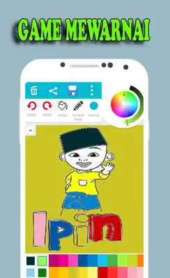 Play Coloring The Twins Upin and Ipin