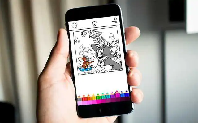 Play Coloring Tom And Mouse