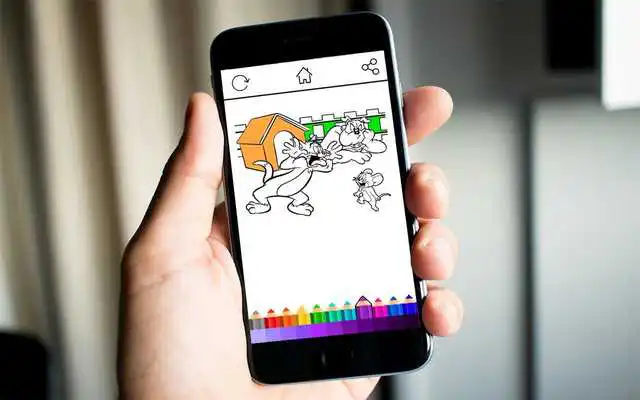 Play Coloring Tom And Mouse