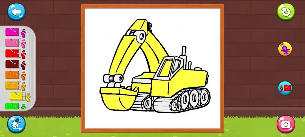 Play Coloring Trucuk Container  and enjoy Coloring Trucuk Container with UptoPlay