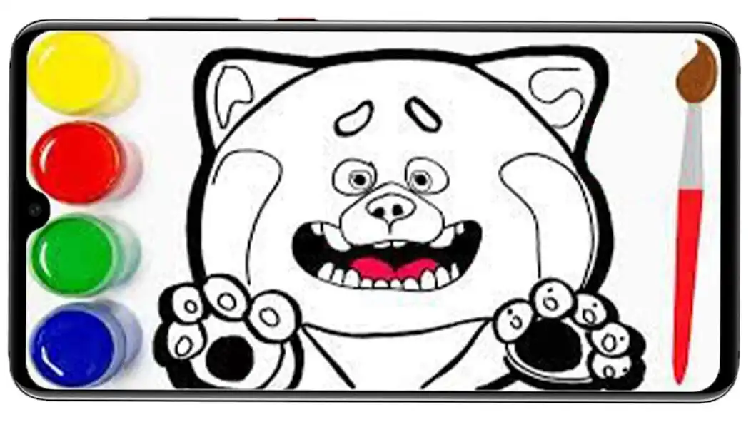 Play Coloring Turning Red Pages as an online game Coloring Turning Red Pages with UptoPlay