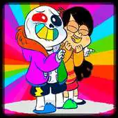 Free play online Coloring Undertale For Kids APK