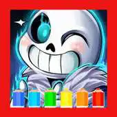 Free play online coloring underttal sans for fans APK