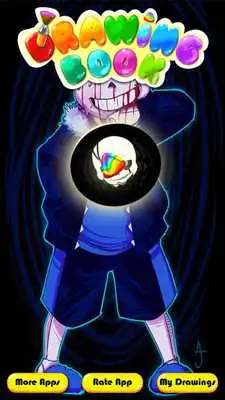 Play coloring underttal sans for fans