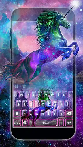 Play Coloring Unicorn Keyboard Theme  and enjoy Coloring Unicorn Keyboard Theme with UptoPlay