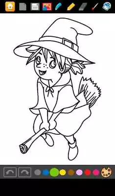 Play Coloring: Witches Games