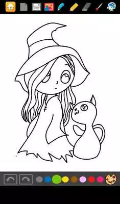 Play Coloring: Witches Games