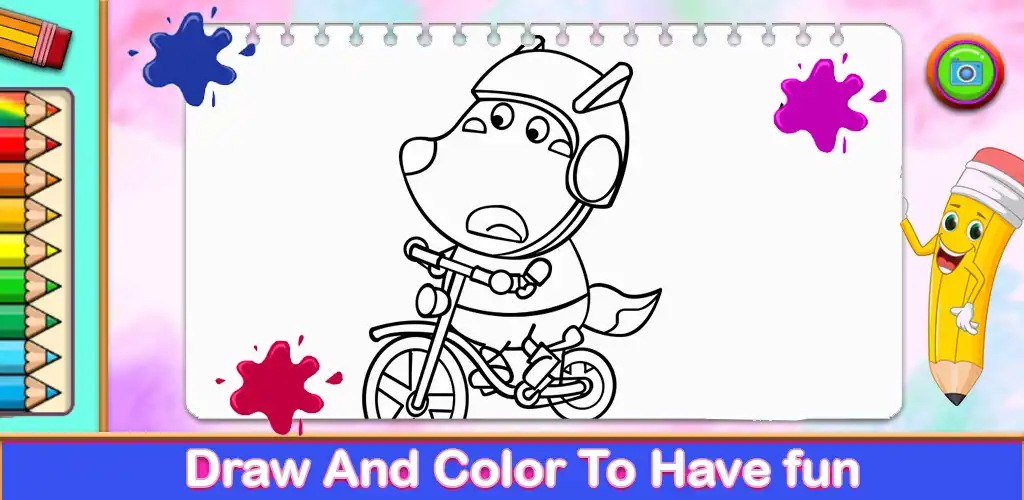 Play coloring wolfo book and enjoy coloring wolfo book with UptoPlay Play coloring wolfo book and enjoy coloring wolfo book with UptoPlay