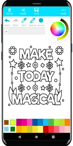 Play Coloring Word as an online game Coloring Word with UptoPlay