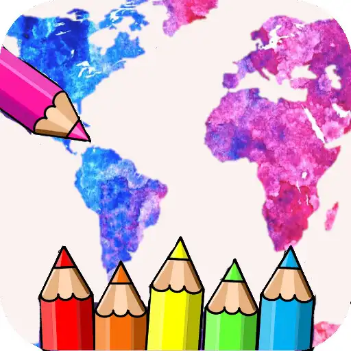Play coloring world maps countries APK Play coloring world maps countries APK