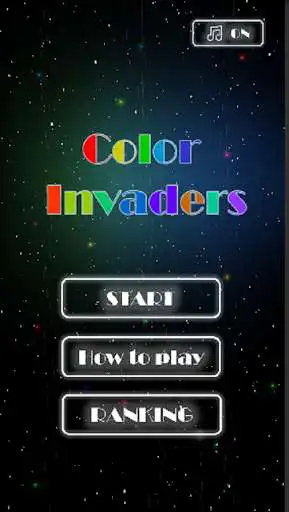 Play Color Invader Galaxy Retro Space Casual Shooter as an online game Color Invader Galaxy Retro Space Casual Shooter with UptoPlay