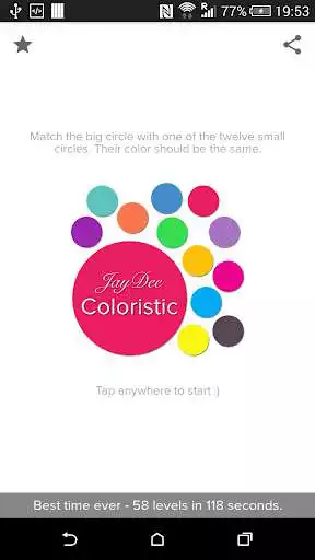 Play Coloristic  and enjoy Coloristic with UptoPlay
