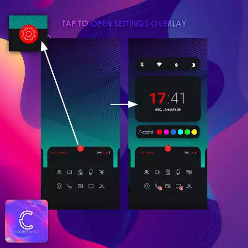 Play Colorize UI For KLWP Pro  and enjoy Colorize UI For KLWP Pro with UptoPlay