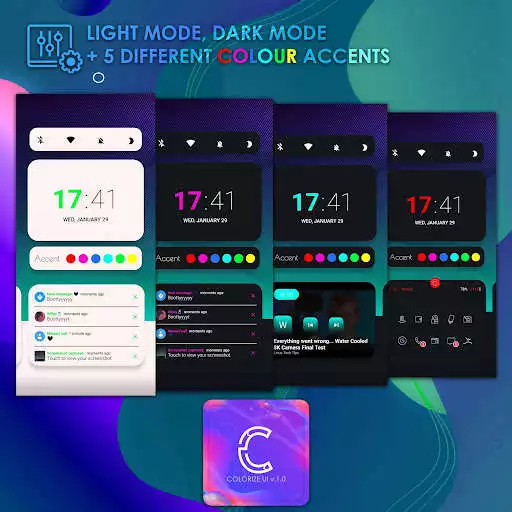 Play Colorize UI For KLWP Pro as an online game Colorize UI For KLWP Pro with UptoPlay