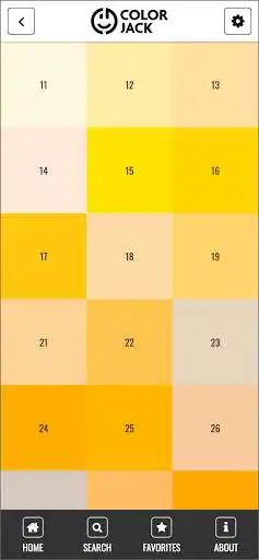 Play COLOR JACK as an online game COLOR JACK with UptoPlay