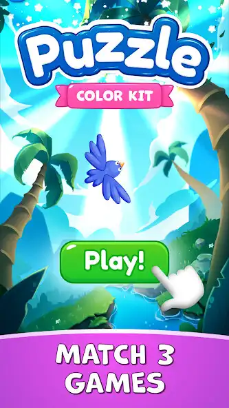 Play Color Kit:Puzzle Match 3 Games  and enjoy Color Kit:Puzzle Match 3 Games with UptoPlay