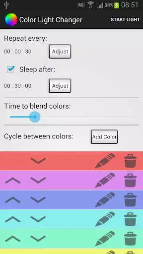 Play Color Light Changer  and enjoy Color Light Changer with UptoPlay