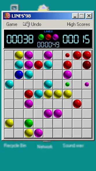 Play Color Lines 98 as an online game Color Lines 98 with UptoPlay