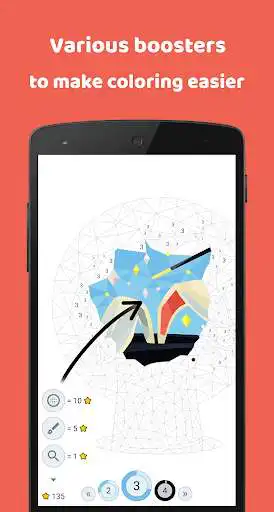Play Color Mania: Free Relaxing Coloring Game as an online game Color Mania: Free Relaxing Coloring Game with UptoPlay
