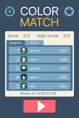 Play Color Match Hexagon Pro Play Color Match Hexagon Pro