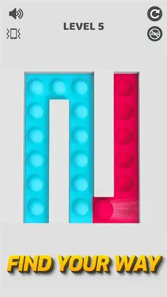 Play Color Maze Ball Pop It Fidget  and enjoy Color Maze Ball Pop It Fidget with UptoPlay