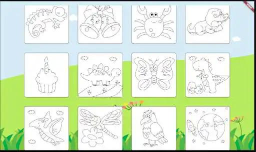 Play Color me: Coloring Games,  Painting, Glow Draw as an online game Color me: Coloring Games,  Painting, Glow Draw with UptoPlay